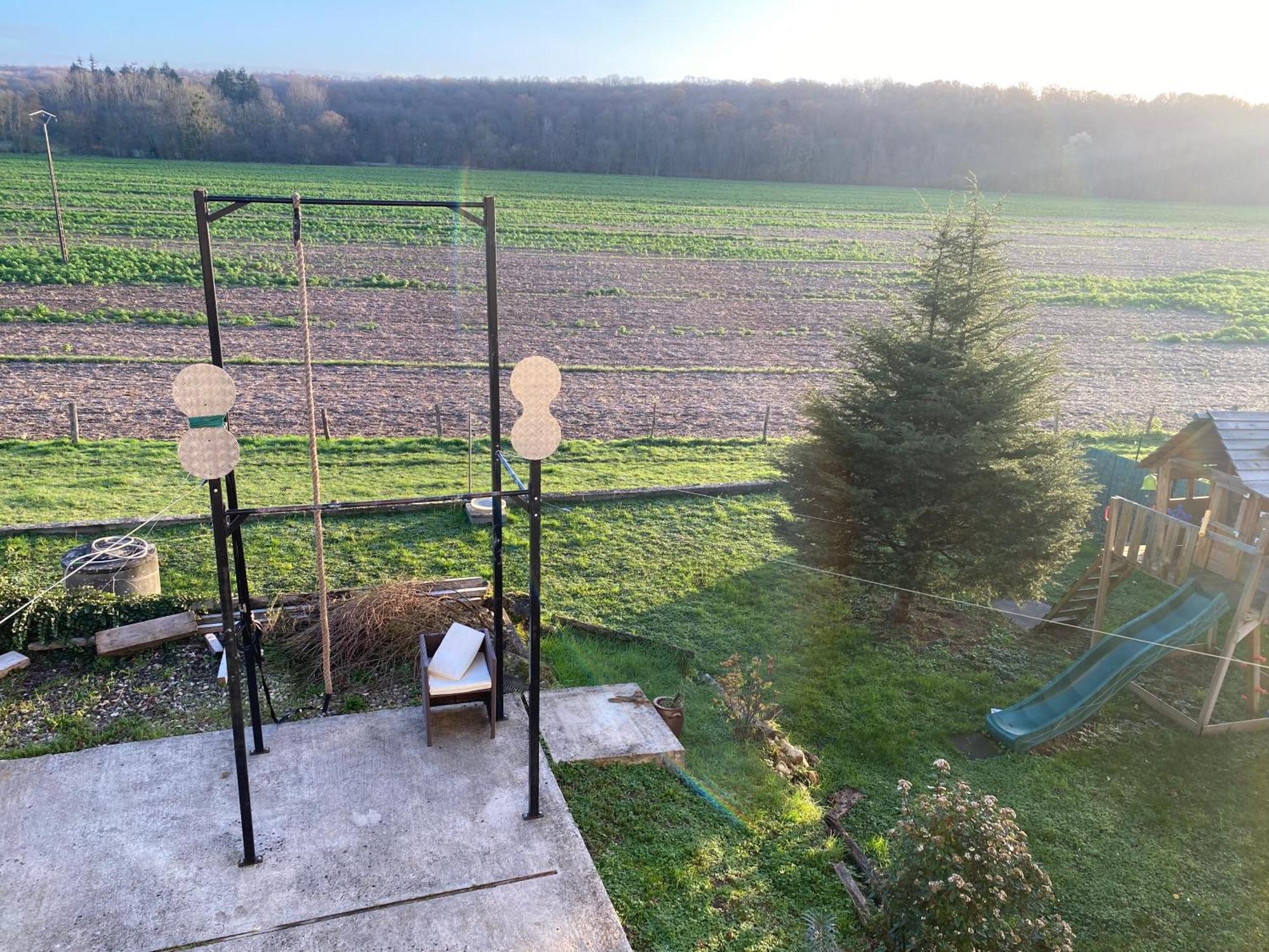 Logement En Rez De Jardin Guérard Extérieur photo